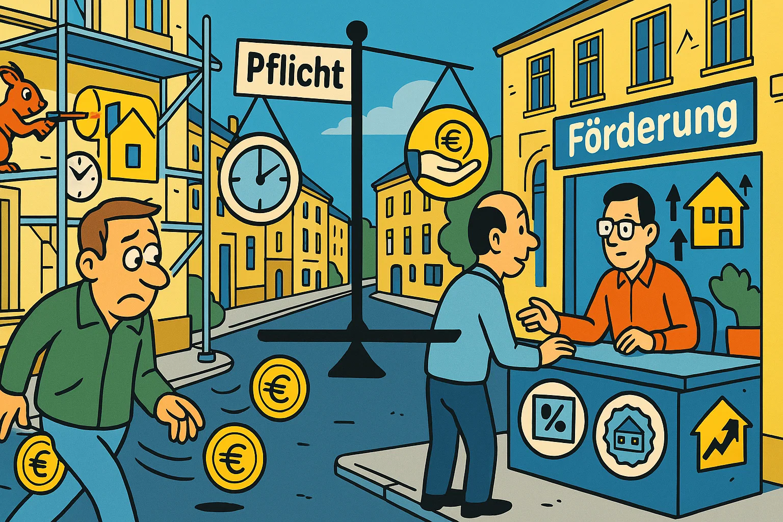 Illustration: Digitaler Gebäudepass wird abgelehnt