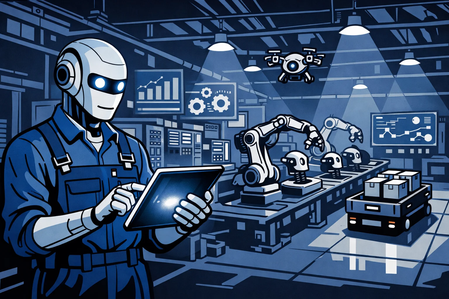 Agentic AI im Mittelstand: Wie 1,6 Mio. Jobs neu verteilt werden