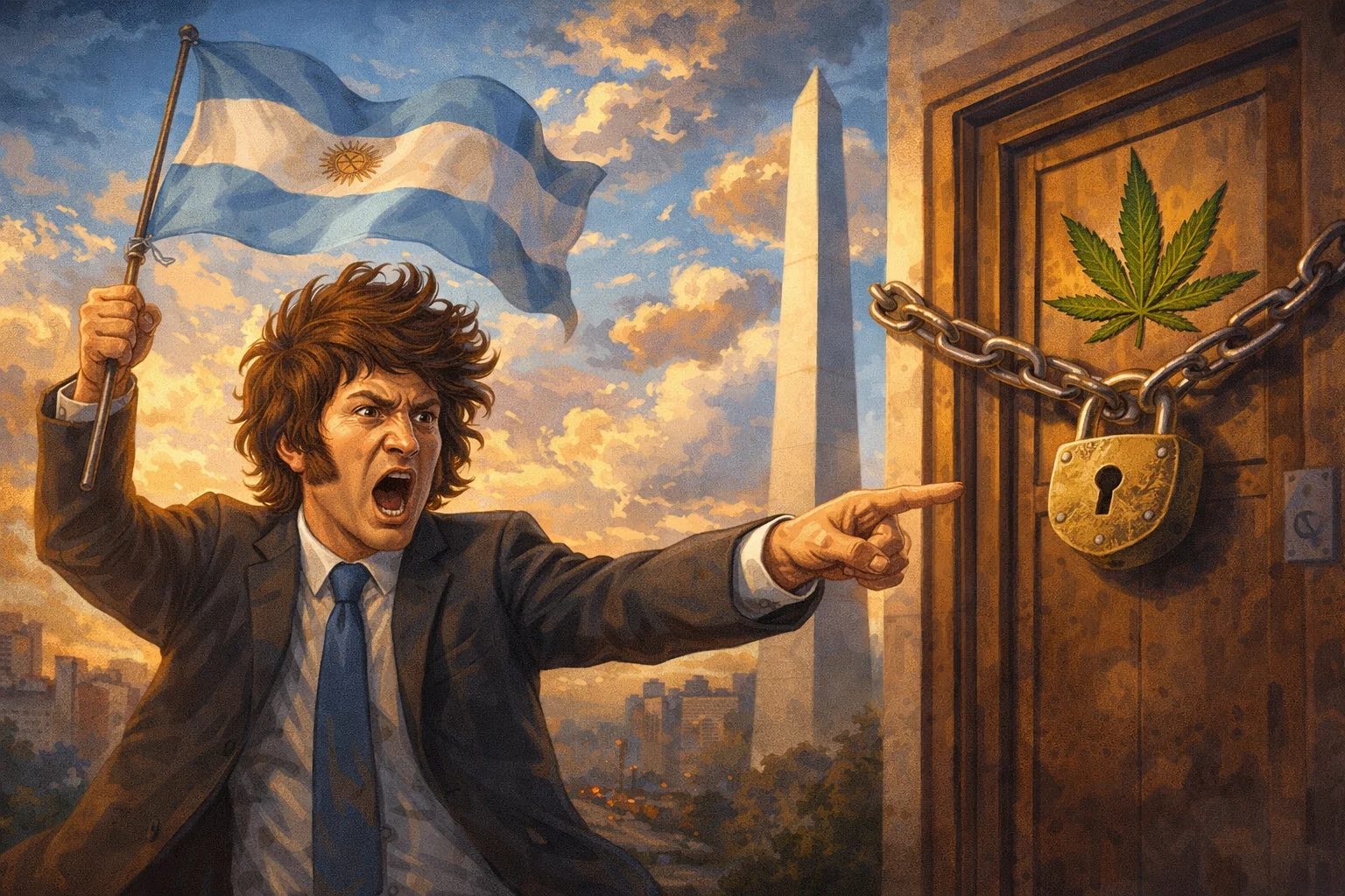 Milei libera todo menos el cannabis: la paradoja argentina