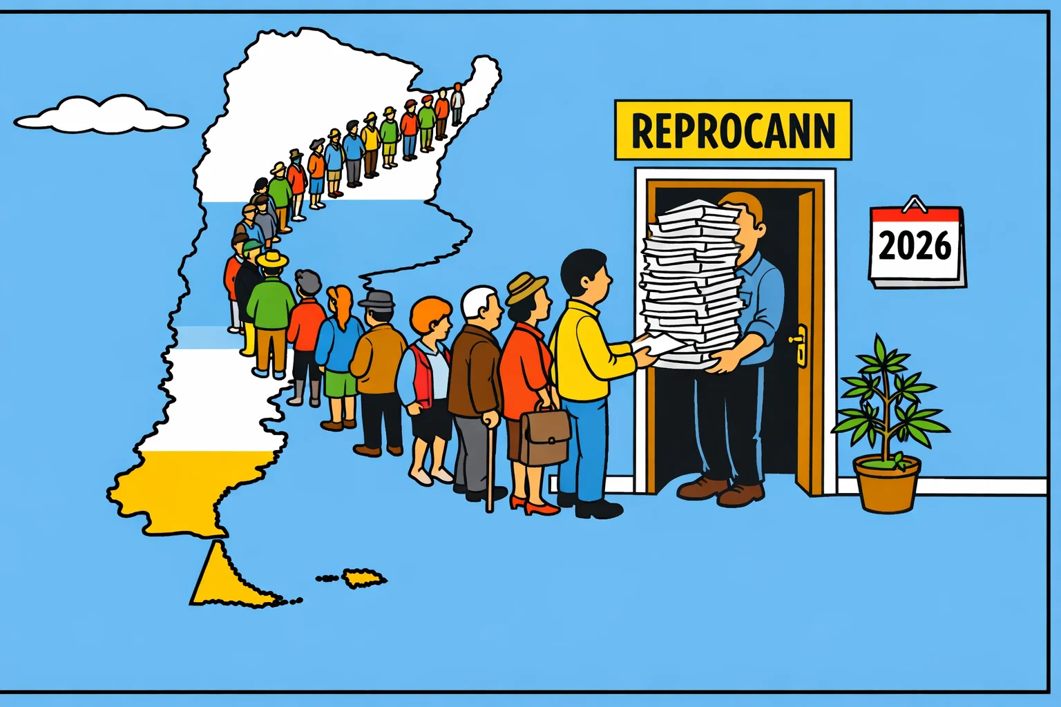 100.000 argentinos esperan turno en el REPROCANN: ¿llegarán?