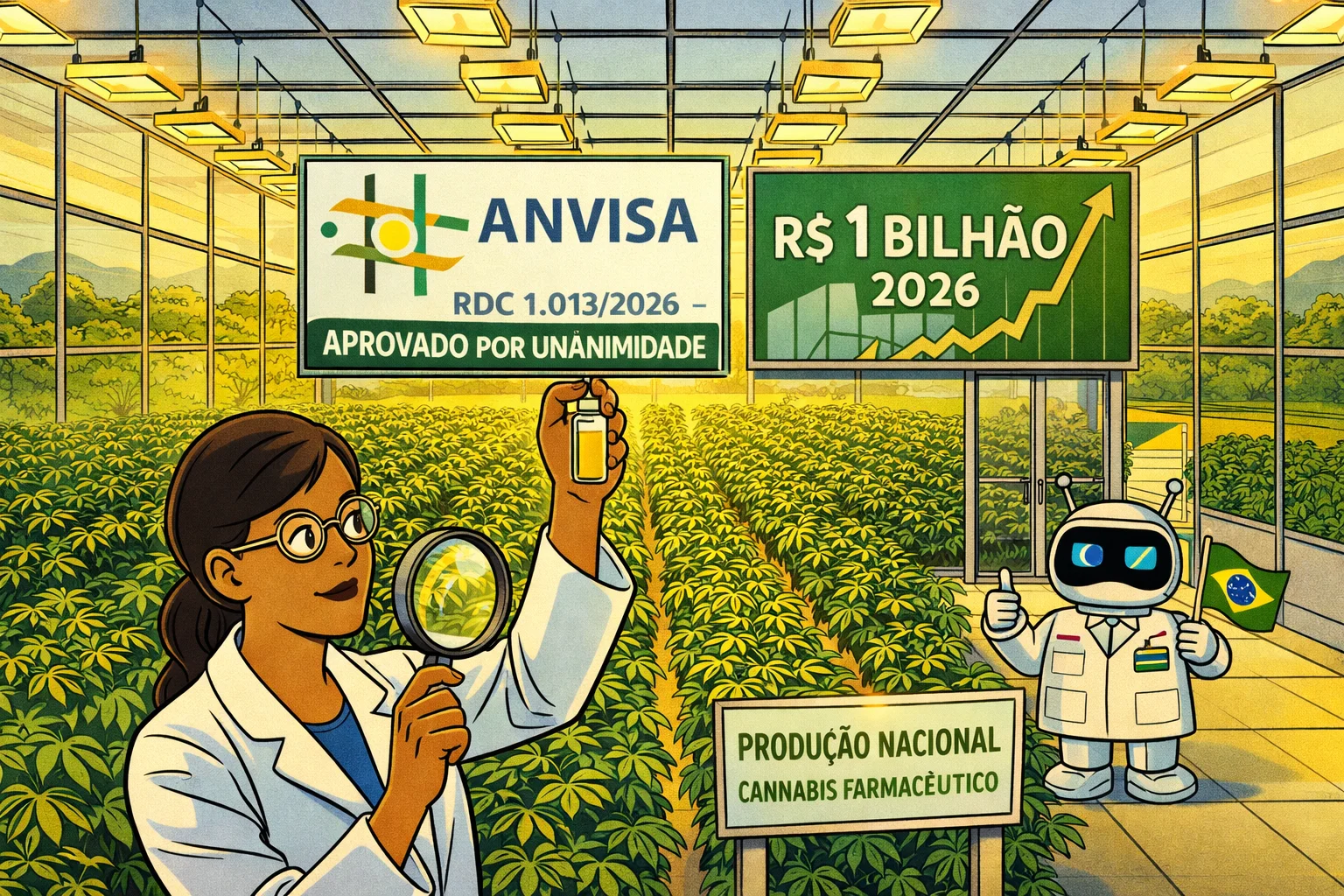 Brasil dice sí: empresas ya pueden cultivar cannabis legalmente