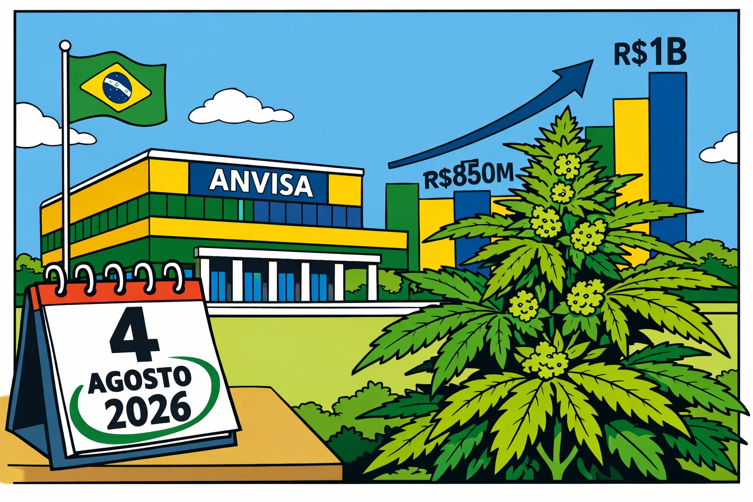 ¿Por qué agosto de 2026 cambia todo para el cannabis en Brasil?