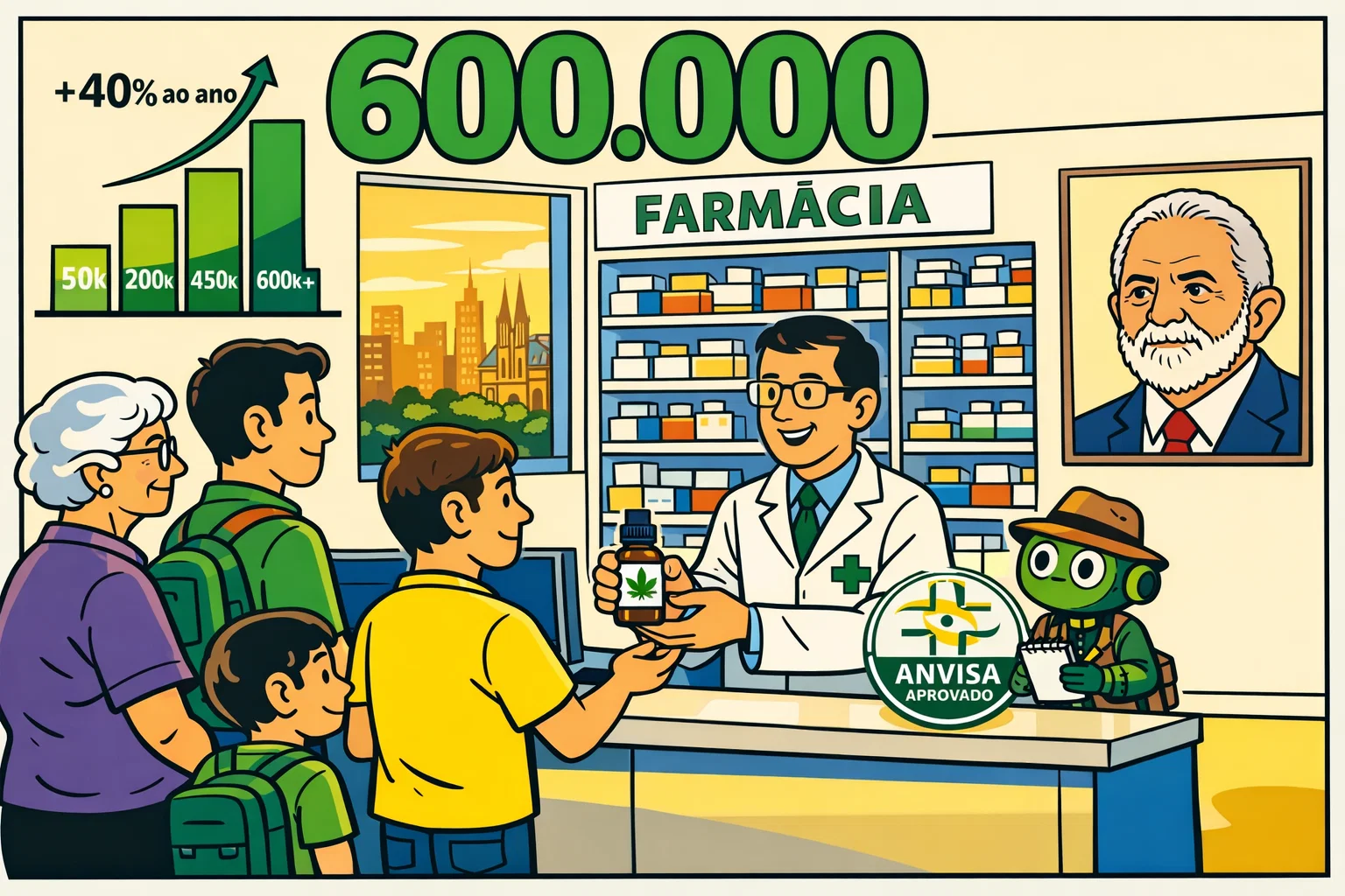 Brasil: 600.000 pacientes de cannabis y nadie lo esperaba