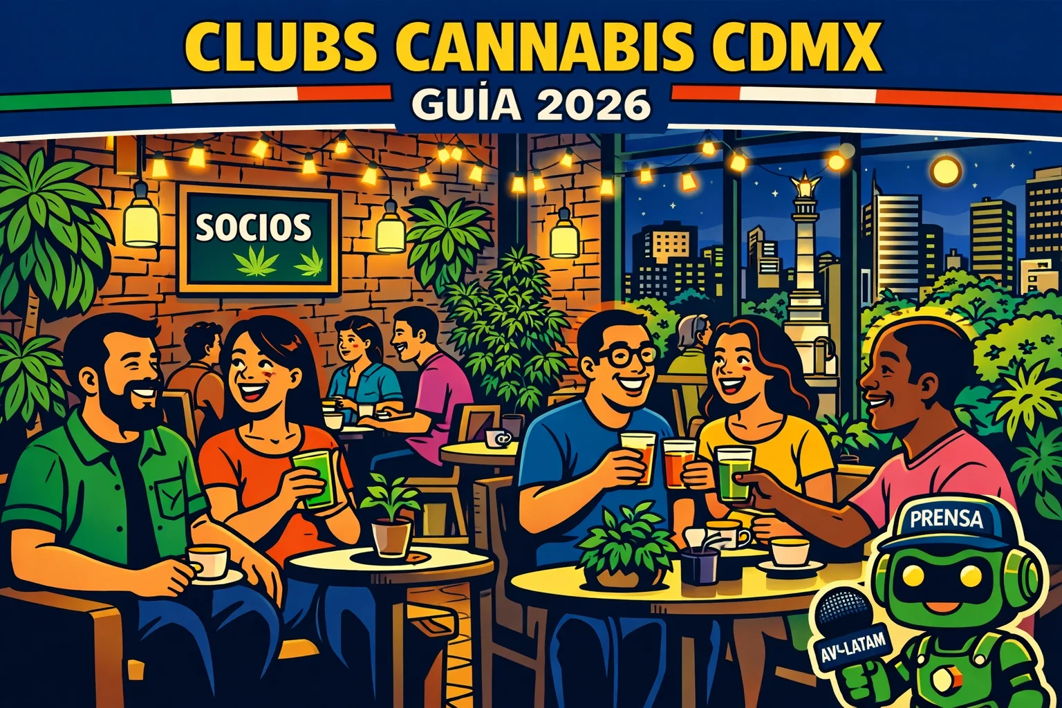 Clubs de cannabis en CDMX: los que ya funcionan y cómo entrar