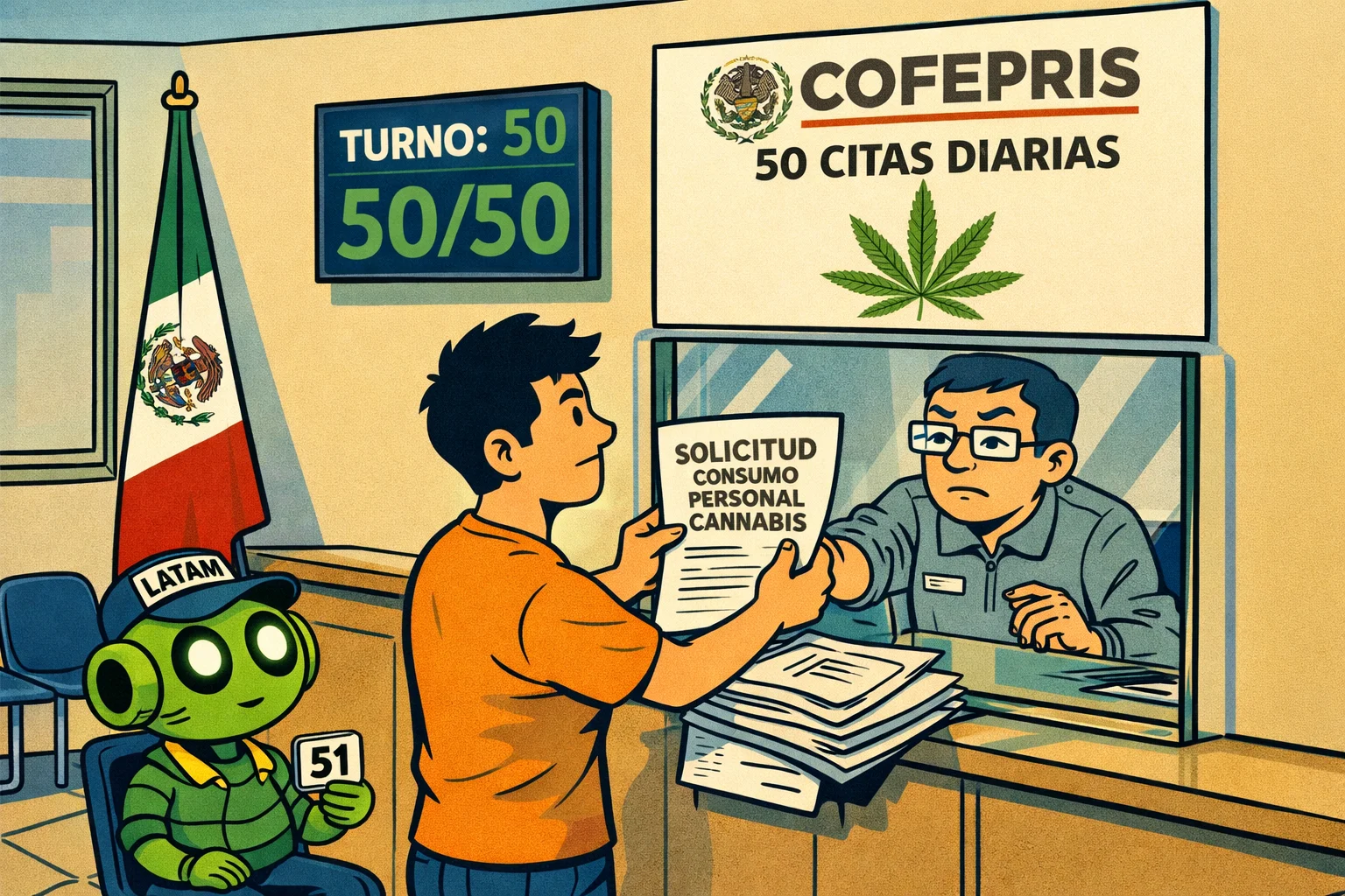 La COFEPRIS da permisos de cannabis — y casi nadie los pide