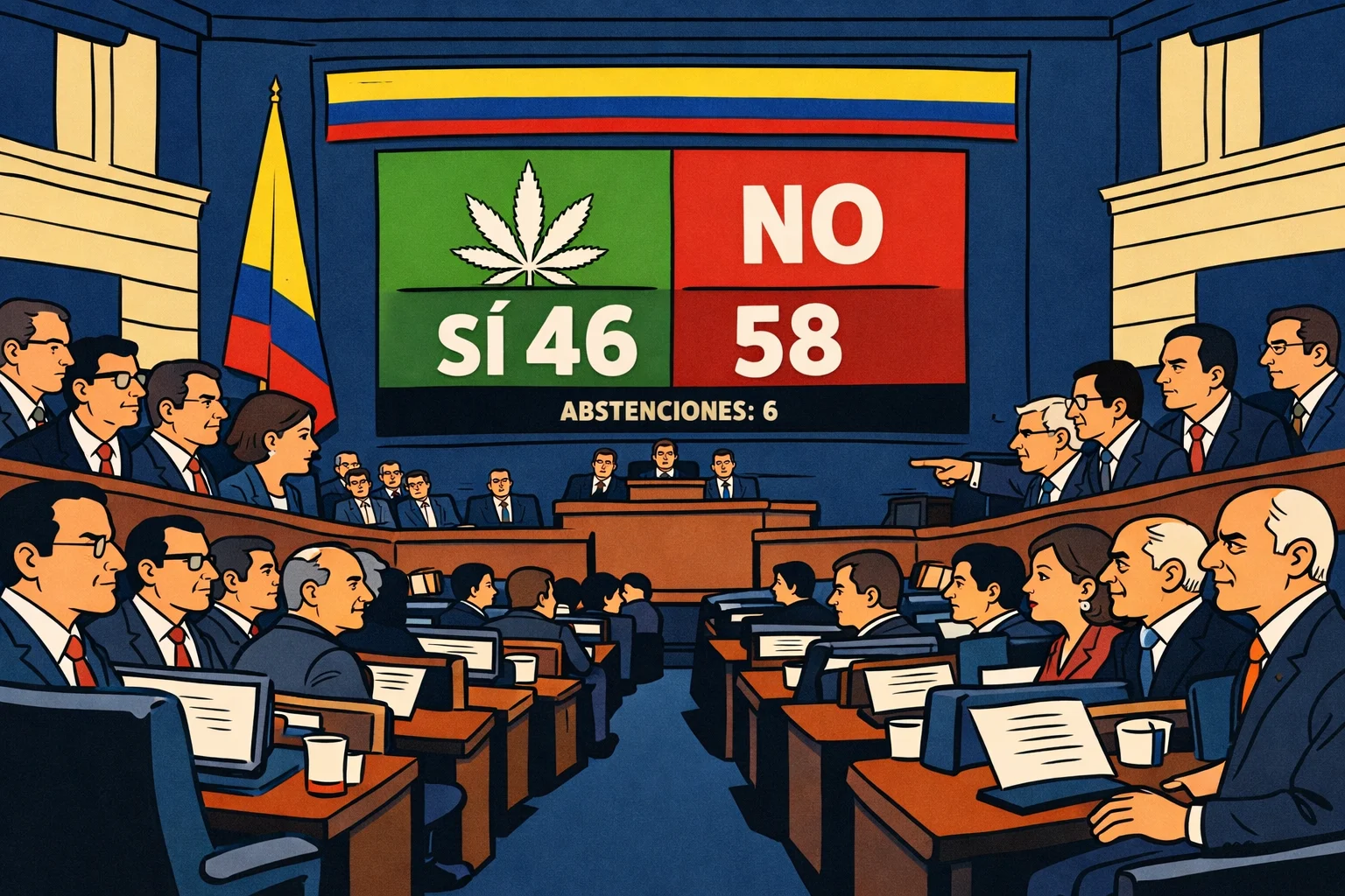 Colombia vota hoy: ¿se salva o se hunde el cannabis?