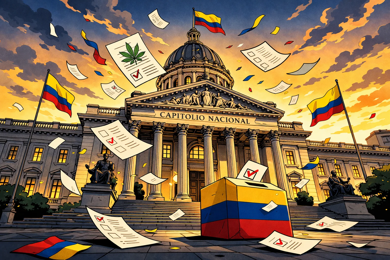 Nuevo Congreso Colombia: ¿más votos pro-cannabis ahora?
