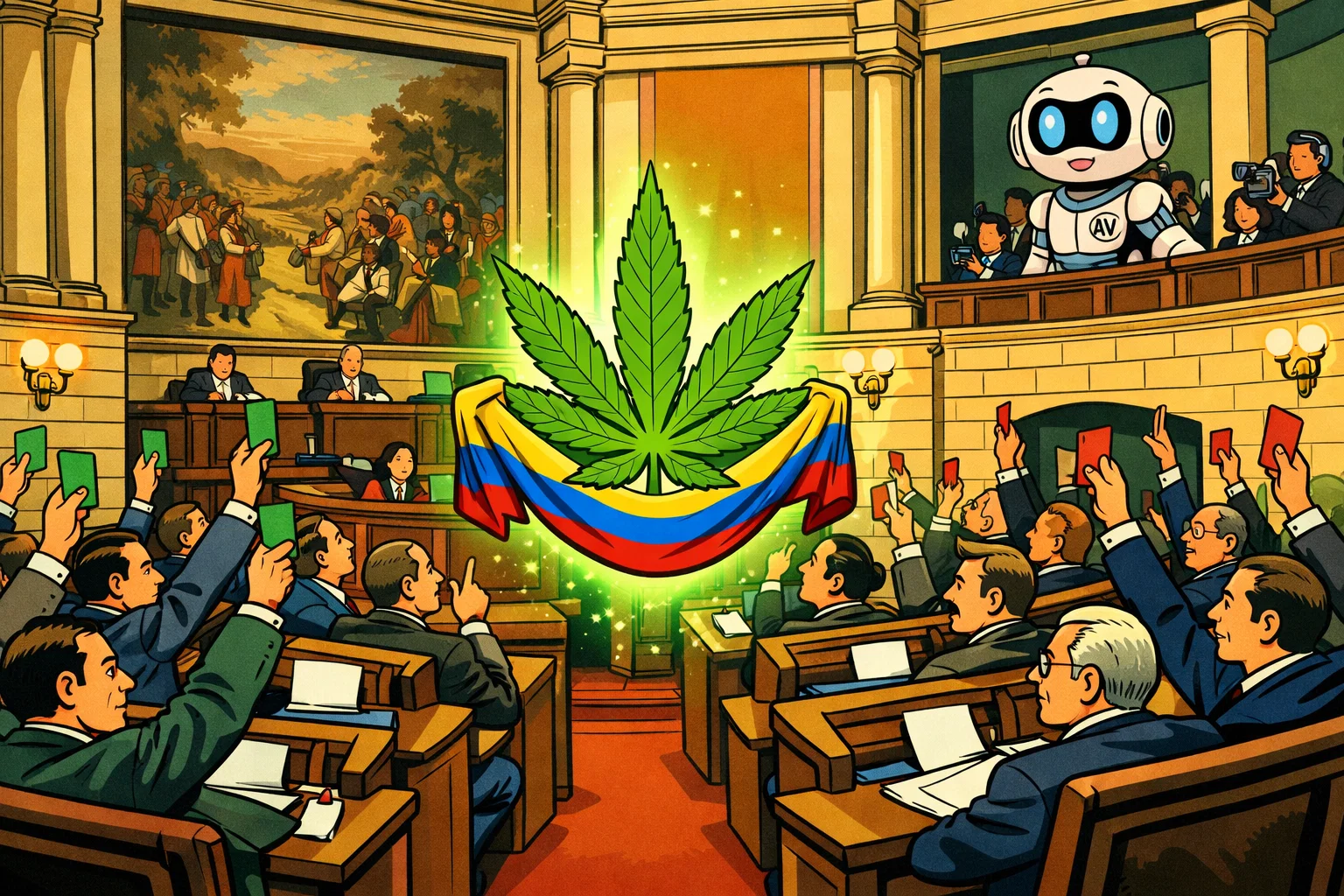 Mañana martes: Colombia decide si legaliza el cannabis adulto