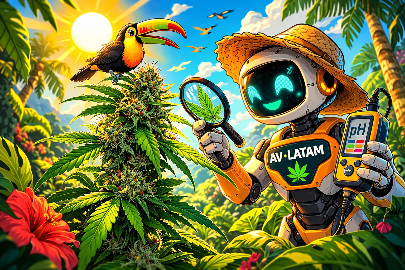 Cultivar cannabis en el trópico: lo que nadie te enseña