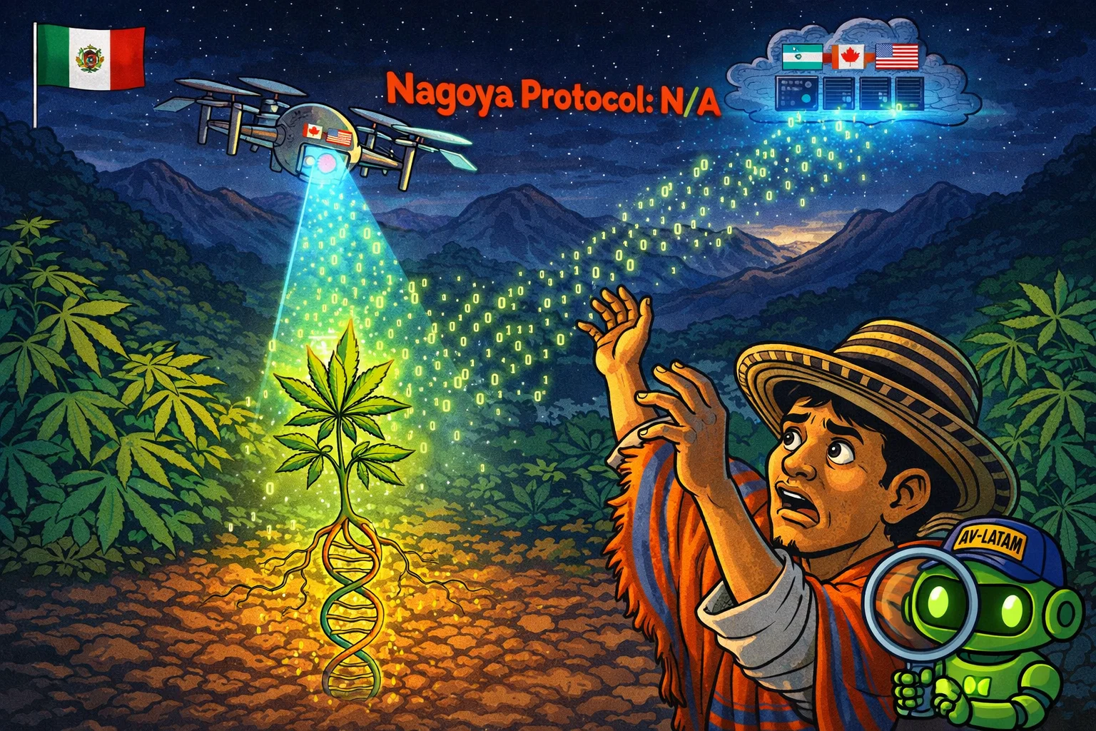 ¿Está una IA robando el ADN del cannabis de Oaxaca sin tocar una sola planta?
