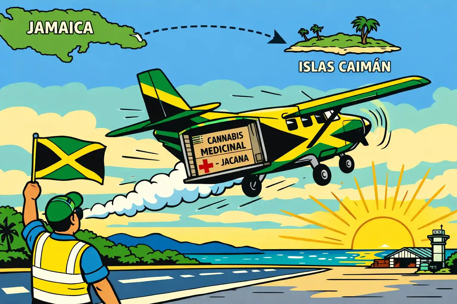 Jamaica exportó cannabis legal al Caribe – y abre una era nueva