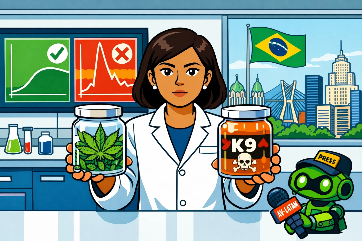 ¿El K9 de Brasil es cannabis? La trampa que destruye vidas