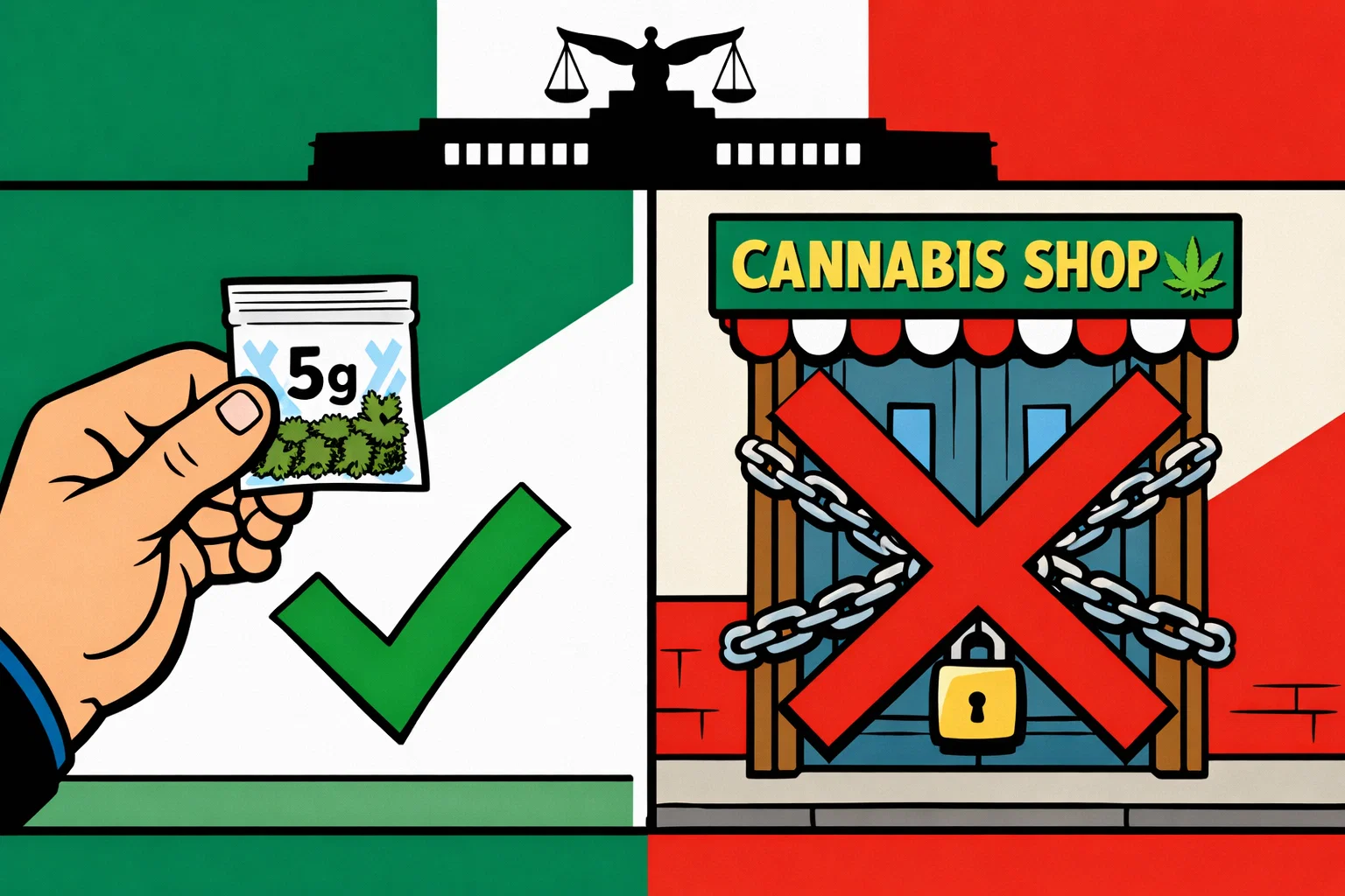 ¿Es legal la marihuana en México en 2026? La respuesta real