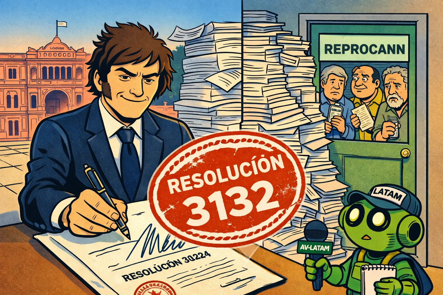 La resolución que Milei firmó para alejar el cannabis de ti