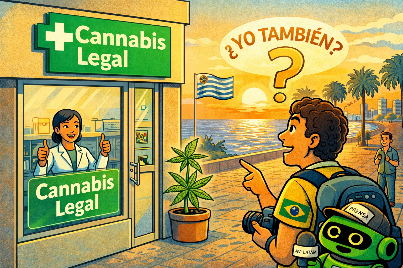 Uruguay quiere vender cannabis a turistas: lo que viene