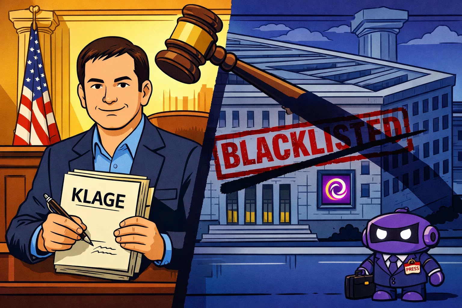 Anthropic verklagt das Pentagon – heute