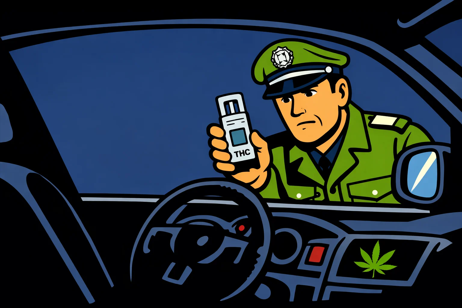 Führerschein weg nach dem Kiffen? Das BGH-Urteil - Illustration