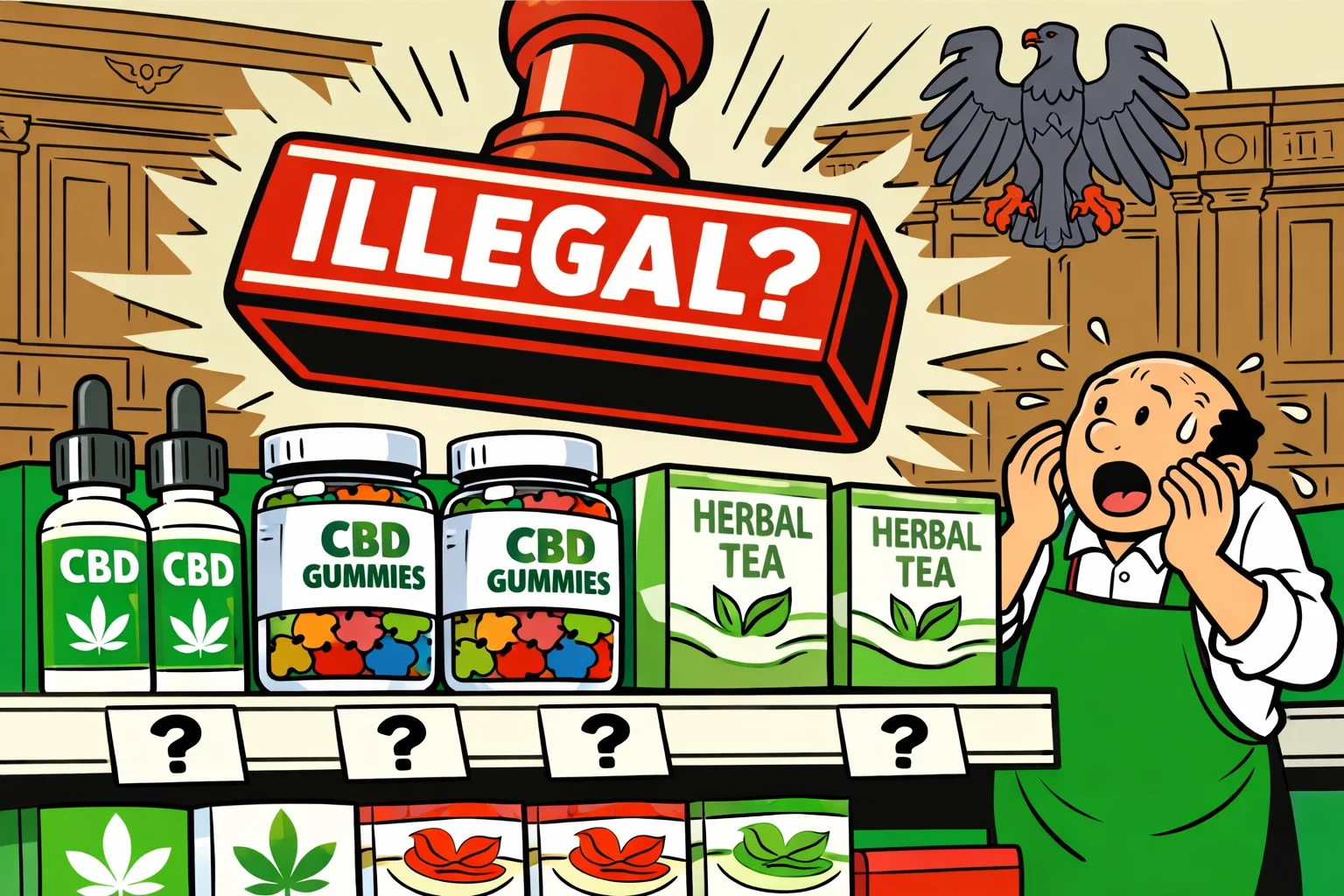 Achtung: Dein CBD-Öl ist ab heute möglicherweise illegal