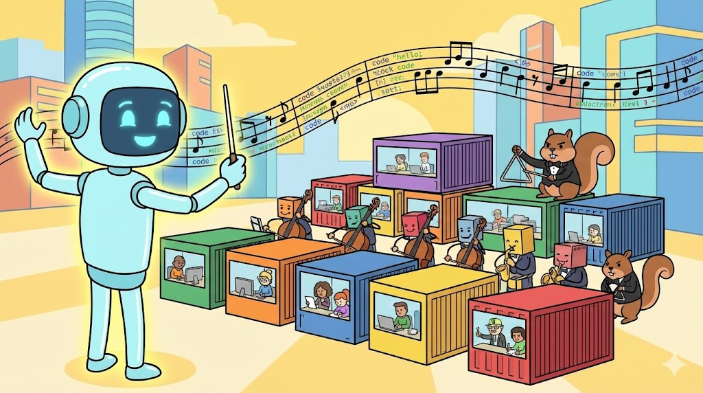 Claude Microservices Orchestration Satire