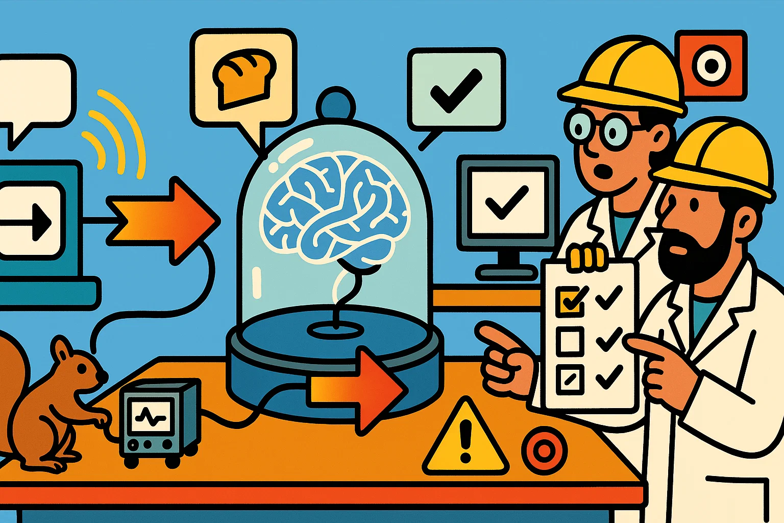 Concept Injection Testaufbau