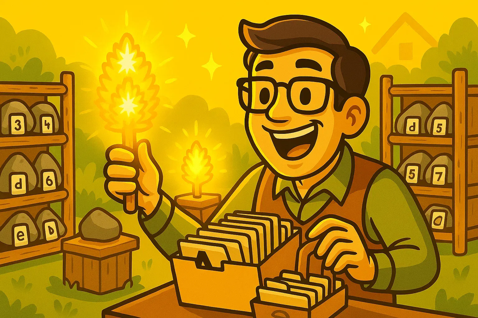 Comic 5: Die medizinische Anwendung von Colombian Gold