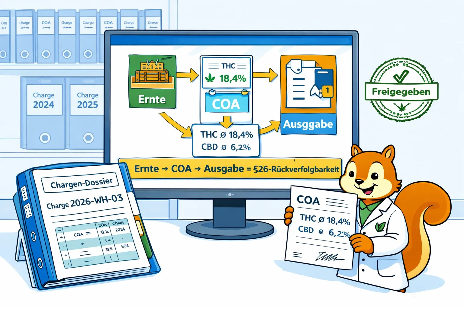 Chargen-Dossier Dokumentation Cannabis Social Club §26 KCanG