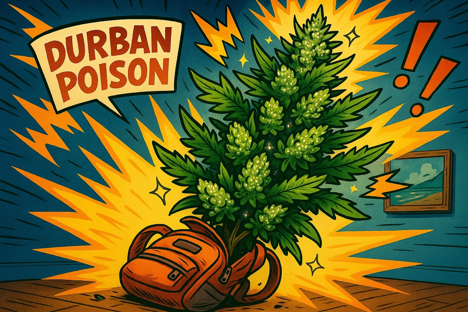 Comic 3: Anbau von Durban Poison
