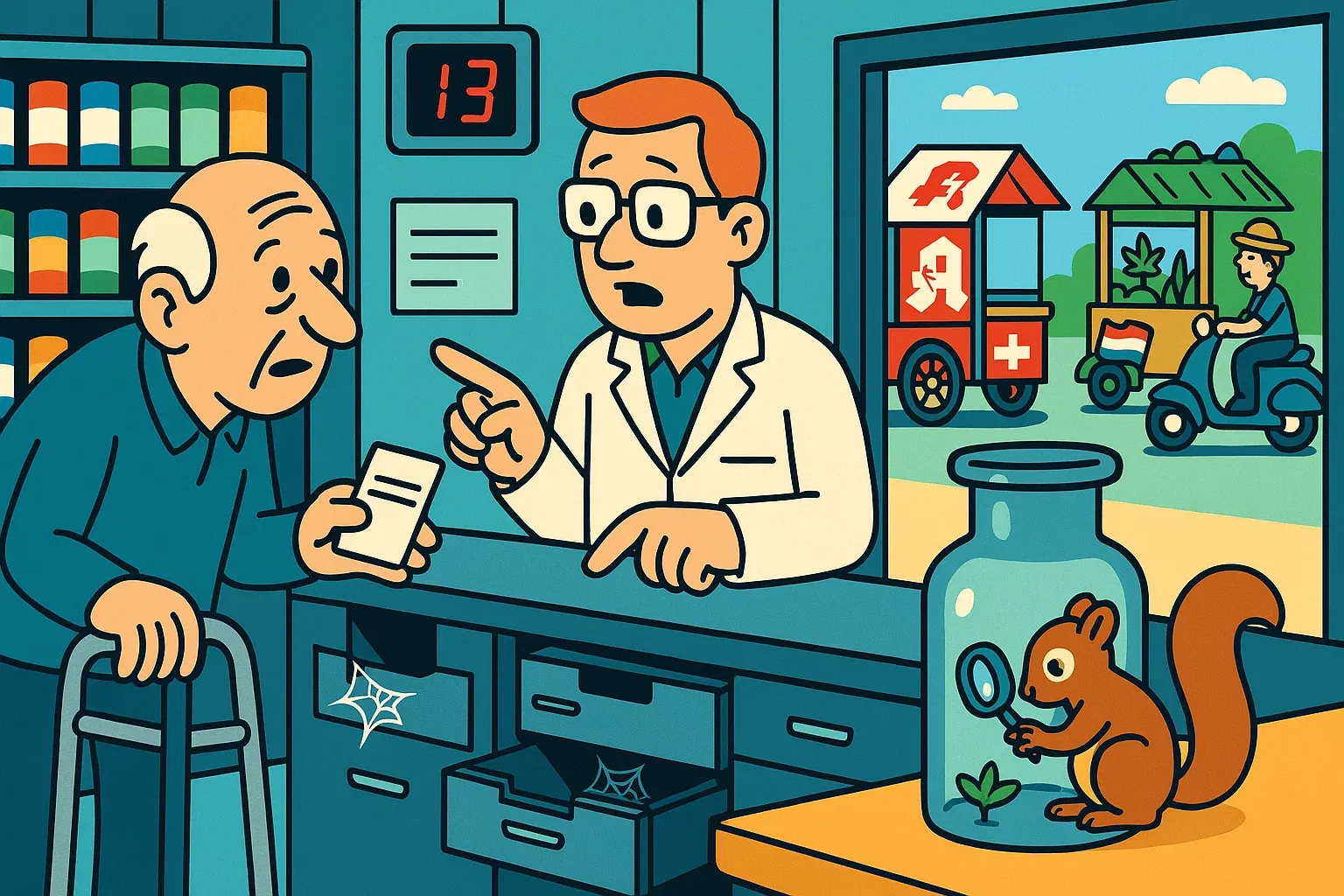 Eine Karte Europas, auf der die verschiedenen Länder wie Puzzleteile unterschiedliche Cannabis-Regulierungsmodelle zusammensetzen.