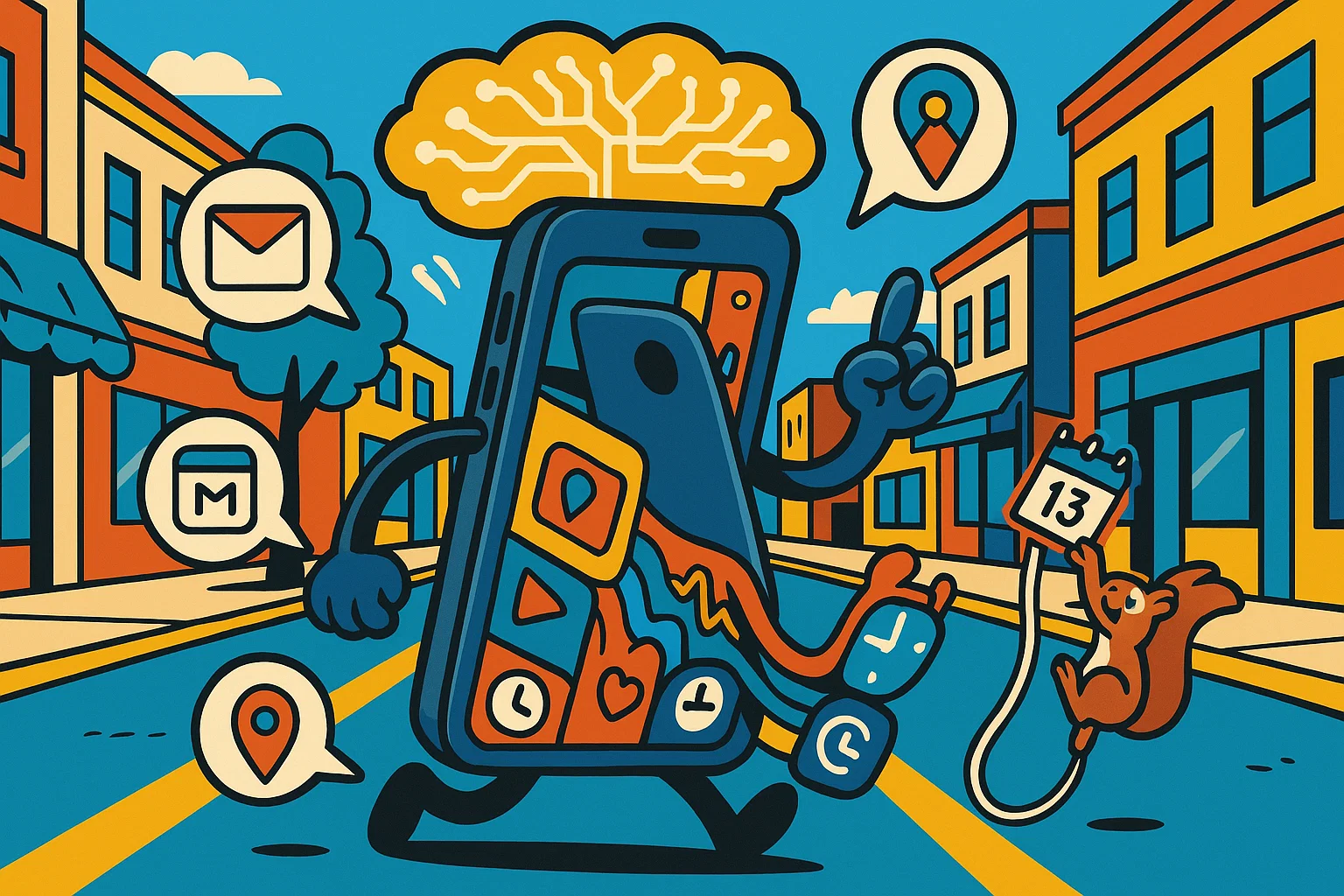 Gemini Context Stream Android Cortex Visualisierung