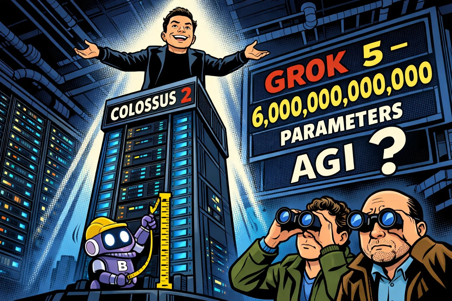 Grok 5: 6 Billionen Parameter und AGI-Anspruch