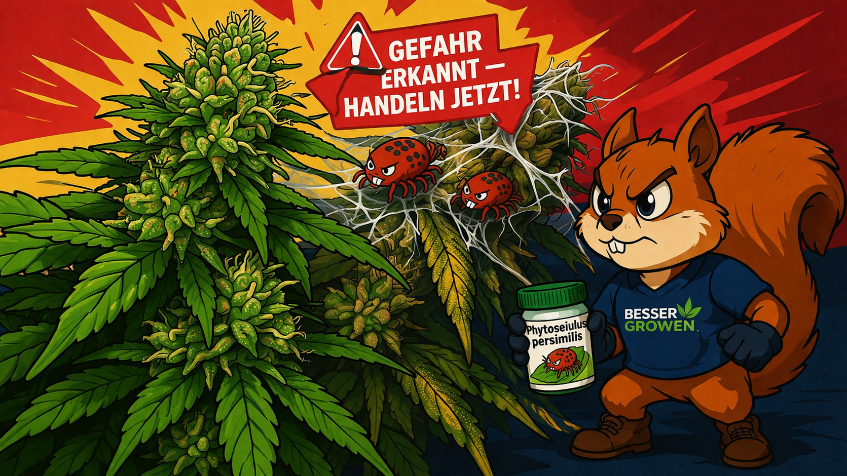 Spinnmilben in der Blüte bekämpfen Guide