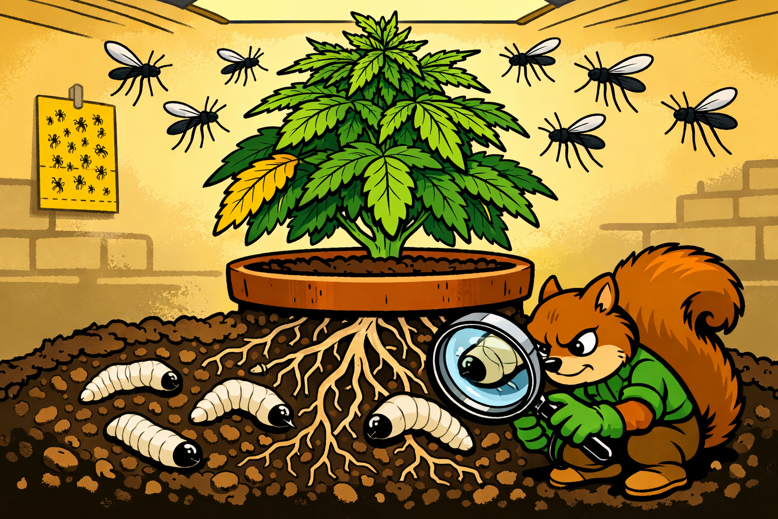 Trauermücken bekämpfen Cannabis Guide