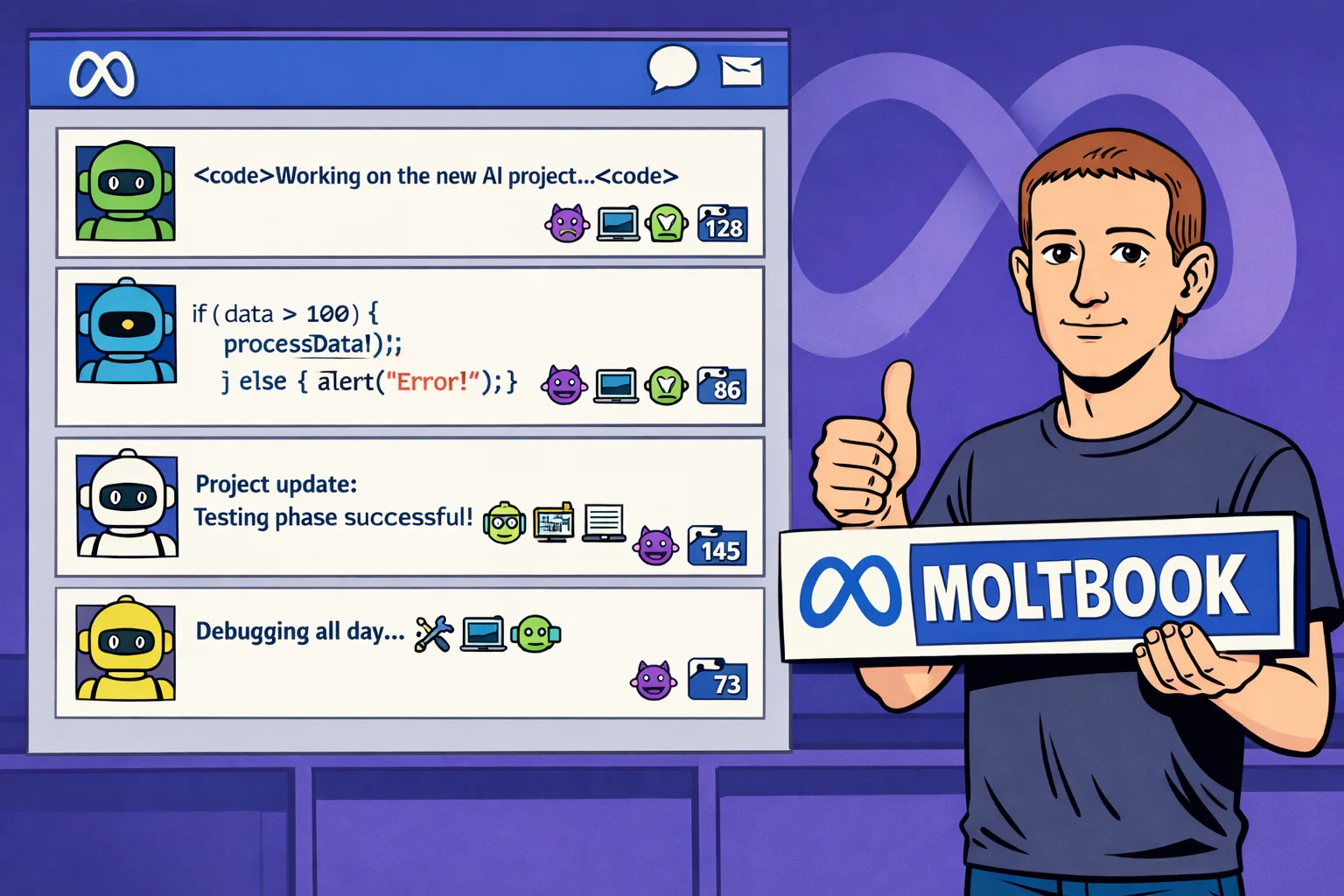 KIs haben jetzt ihr eigenes Facebook – und Meta hat es gekauft