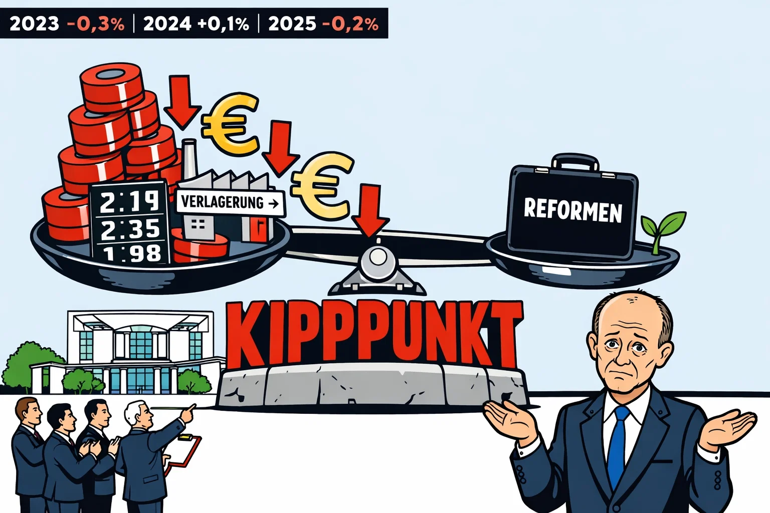 Kipppunkt: Was die Wirtschaft von Merz jetzt fordert