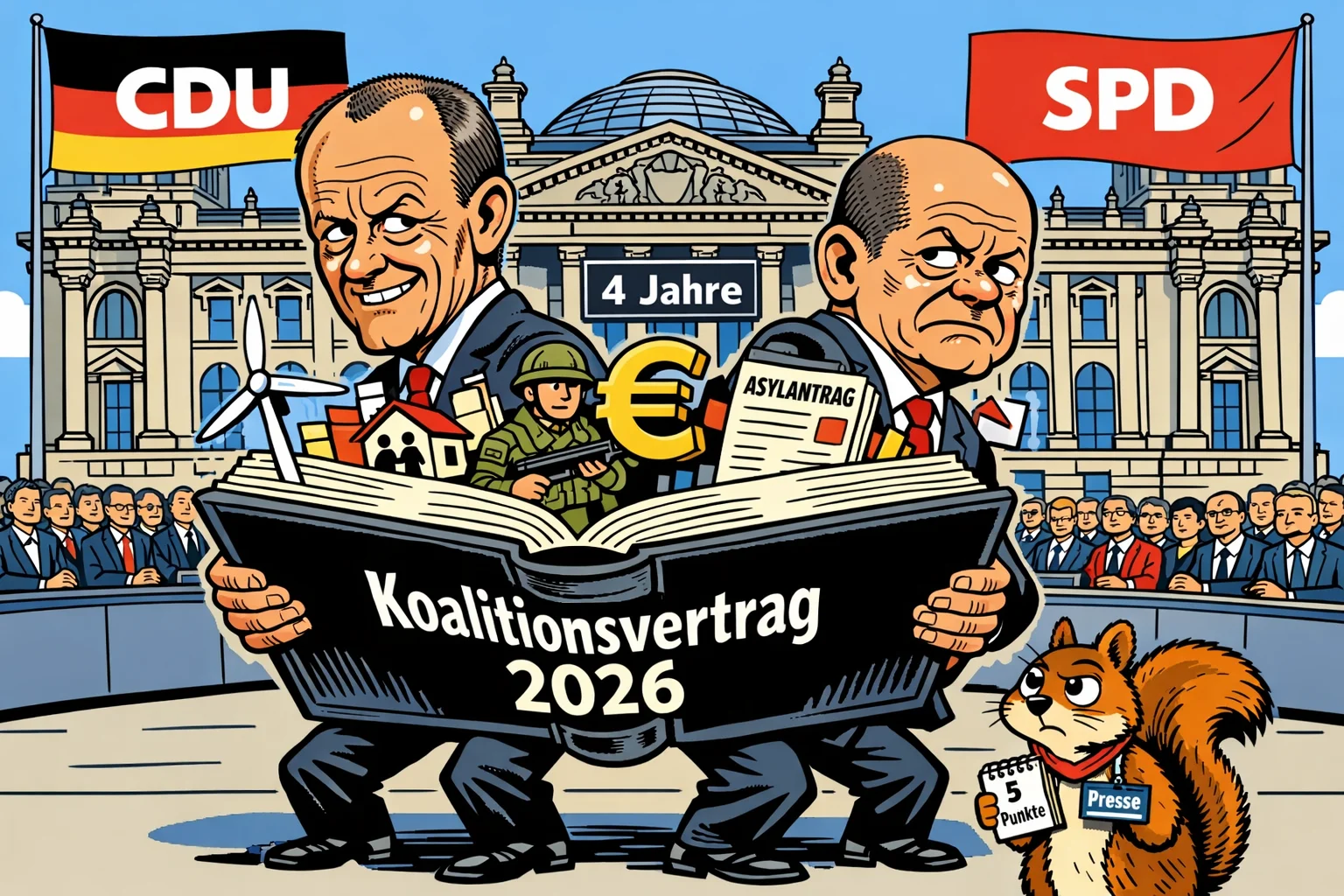 Koalitionsvertrag 2025: 5 Dinge die 2026 für dich gelten