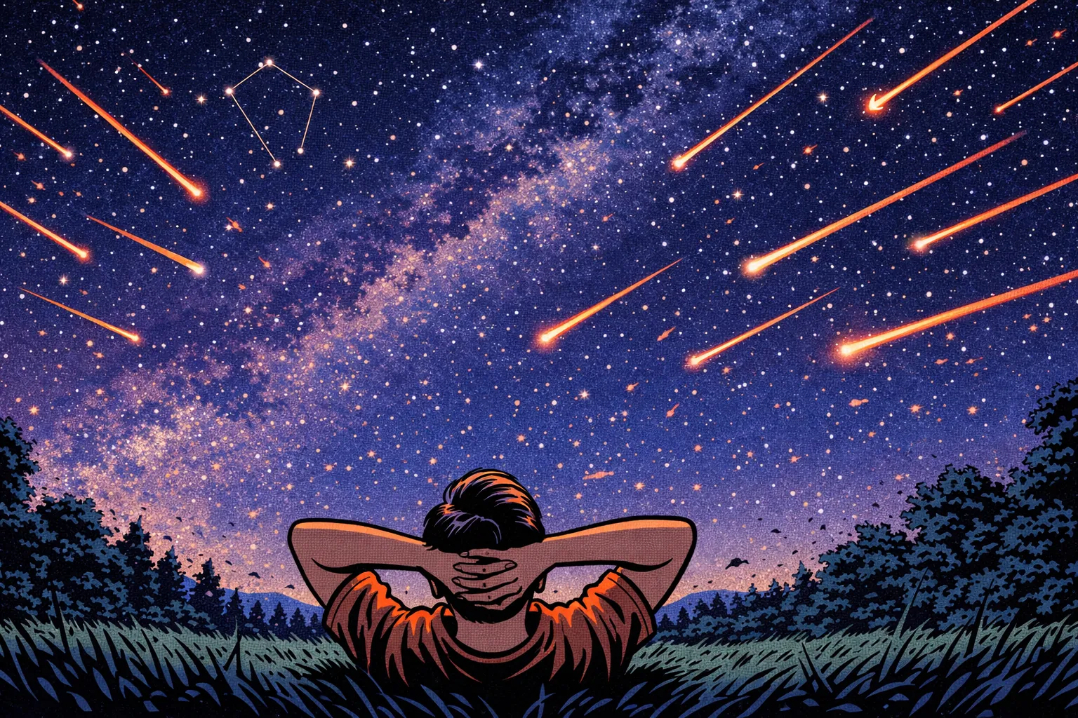 Lyriden 2026: Bis zu 20 Sternschnuppen pro Stunde ab 22. April