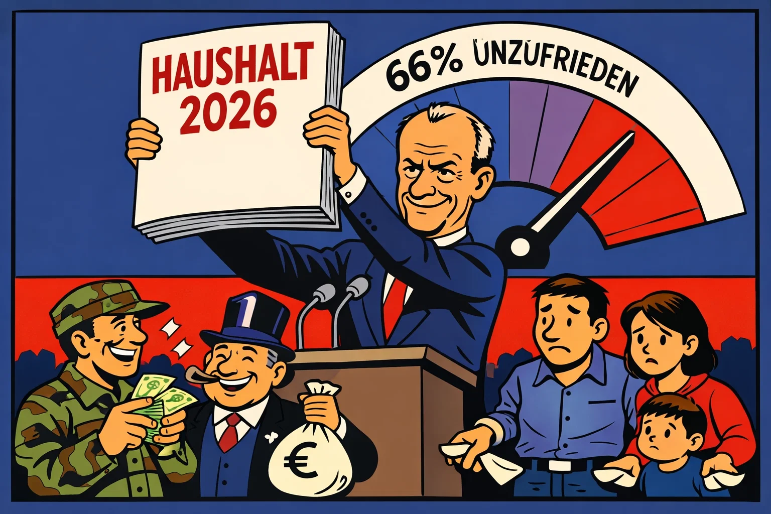 66% unzufrieden: Was Merz mit deinem Geld macht