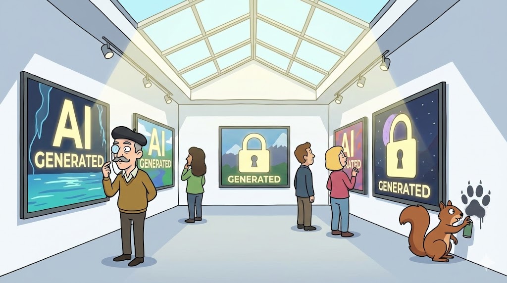 Sora C2PA Watermark Satire