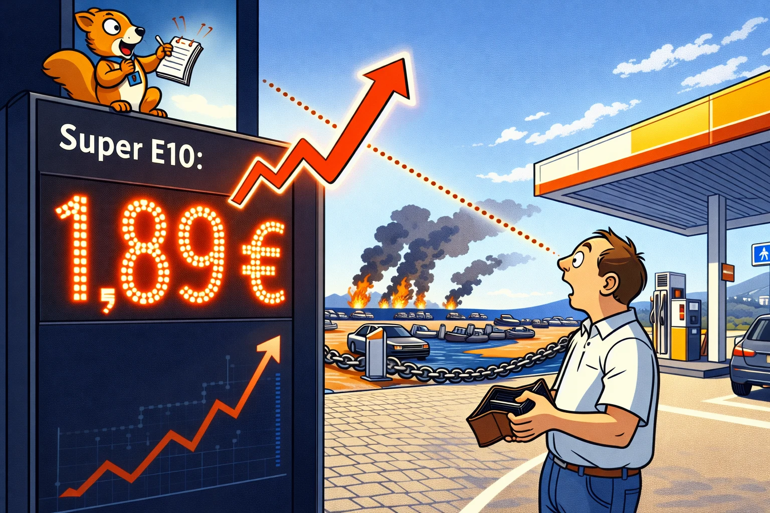 +5 Cent in zwei Tagen – wie lange steigt der Sprit noch?