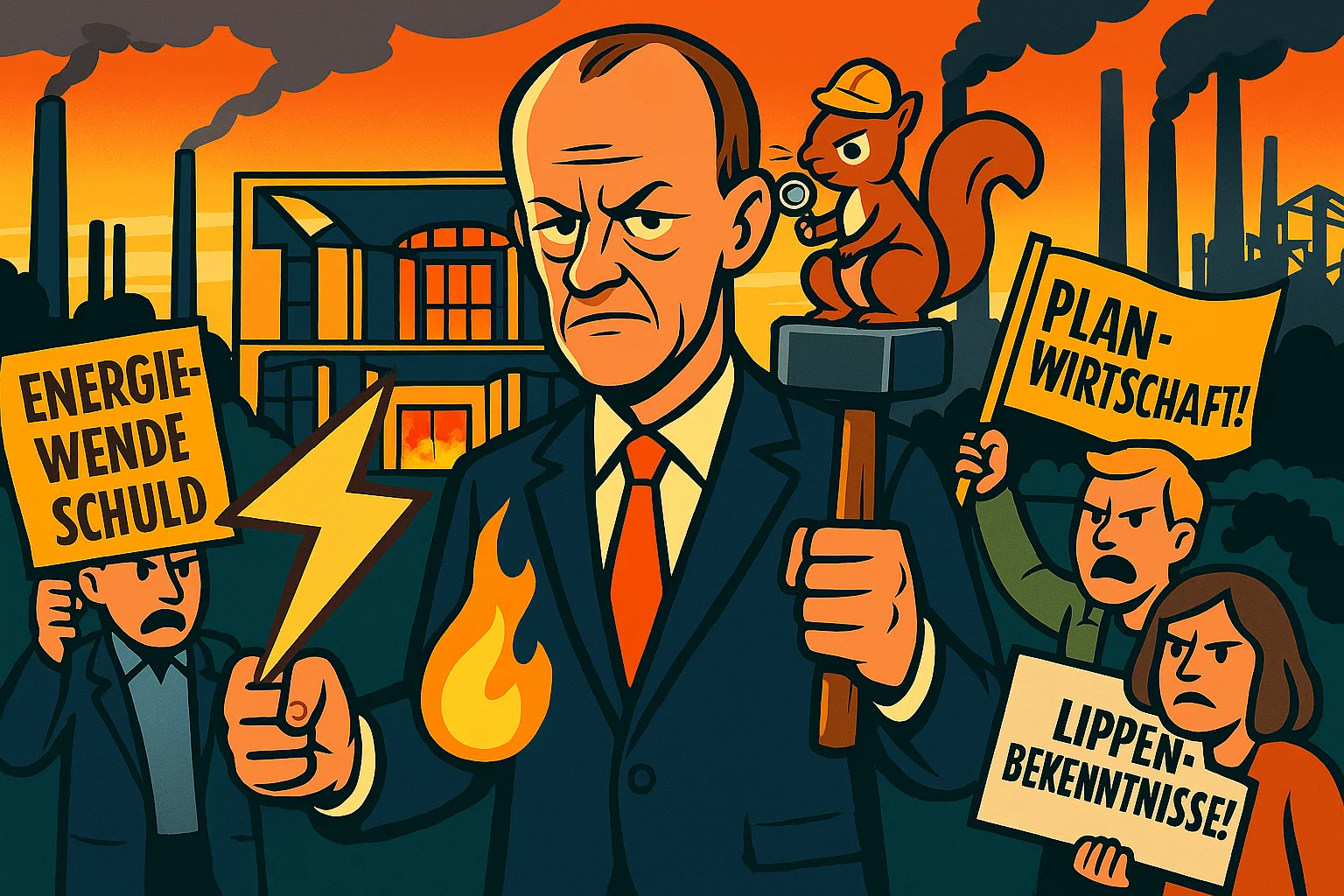 Bundeskanzler Friedrich Merz empfängt Vertreter der Stahlindustrie im Kanzleramt