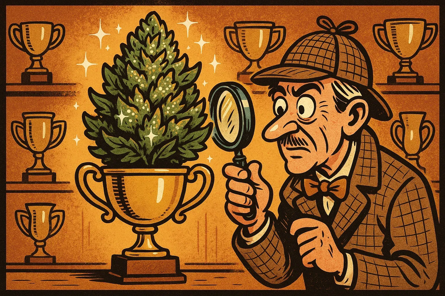 Bud als Trophäe