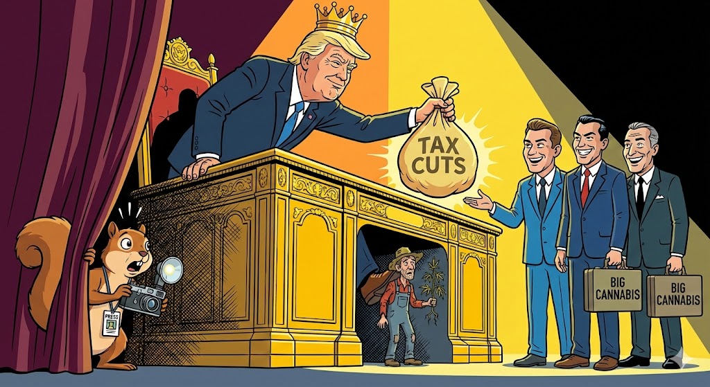 Trump im Oval Office mit Cannabis-CEOs