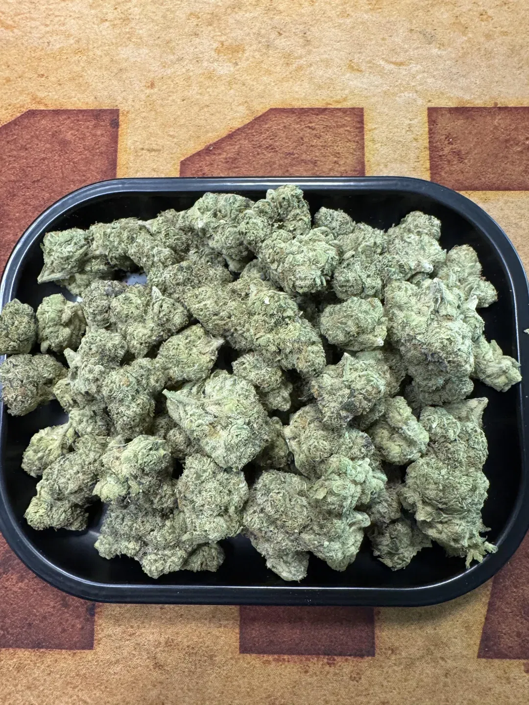 White Runtz Bud Nahaufnahme.