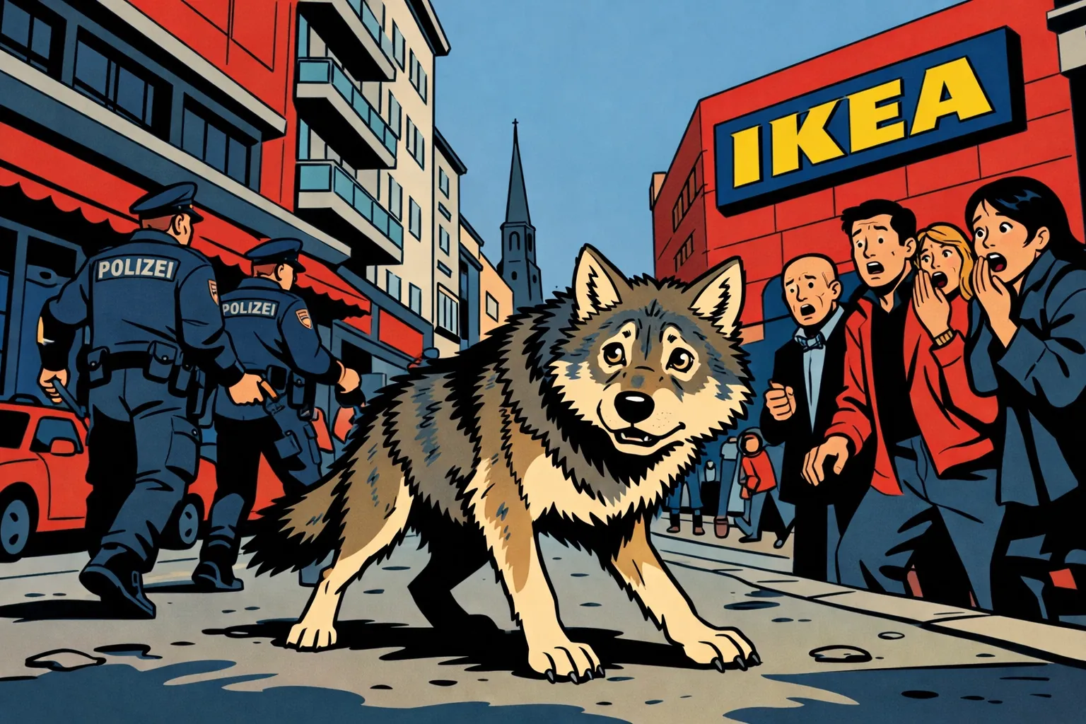 Wolf beißt Frau in Hamburg: Erster Angriff seit 1998