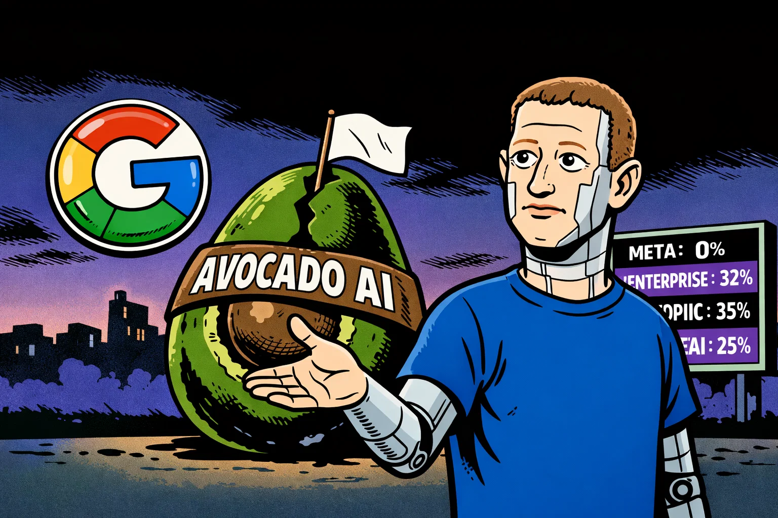 Zuckerbergs KI-Wette scheitert: Meta kauft bei Google ein